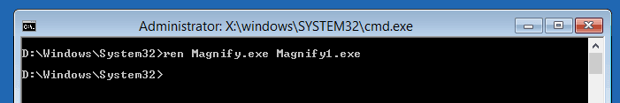 administratorwachtwoord omzeilen op Dell laptop command prompt stappen 2